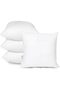 Casual Bedding Throw Pillows Insert Cushion Filler Non Woven Hollowfiber 45x45cm (4 Pack)