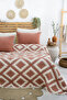 Sonia Muslin Bedspread Set, 100% Cotton, 7-Layer Jacquard Woven, Muslin Filled Blanket - 3