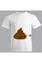 Cute Poop and Toilet Paper Design Couple T-Shirts - Funny Lover Tshirt Combo - 3