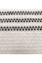 Cream Gray - Cotton Non-Slip Wicker Woven Maxi Size Armrest Covering Sofa Cover (180X310) - 3