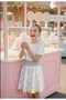 Girl's Glitter Suit 3-7 Years Silver - 3