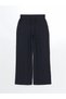 Trendlucky Women's Textured Wide-Leg Pants with Elastic Waist and Contrast Detail - 5