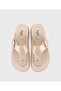 Bari Metal Platinum Women's Flip Flops S10363-388 - 3