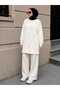 Women's Premium Quality Hijab Tunic with Bow and Stones