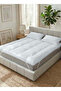 Mattress Topper Extra Thick 160x200+10cm White - 3