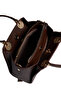 Textured Zipper Closure Hand and Shoulder Coffee Bag 0047 - 4