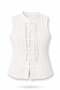 White High Neck Blouse 26Y713