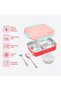 Steel Core Lunch Box 750ml w/ Food Jar & Sip Switch Water Bottle 1000ml | Stainless Steel Leakproof Meal Box – Pink Sorbet - 6