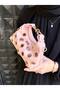 Leather Look Handbag with Gold Metal Accessories, Suitable for Hand Use - 3