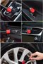 5-piece detailing brush set car brushes 5-piece car glove box upholstery wheel cleaning brush - 5