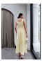 Stone-Embellished Waist-Tie Dress - 5