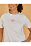 Women White Graphic T Shirt - 4