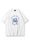 Unisex crabby days t-shirt white