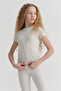 Girl's Ribbed T-Shirt