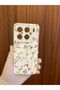 Xiaomi 15 Pro Vine Flower Printed Silicone Phone Case (Velvet-Suede Inside)