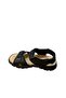 Men's Flat Sole Orthopedic Massage Genuine Leather Double Strap Sandals