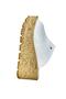 Women's Wedge Heel Cork Thick Sole Genuine Leather Slippers - 5