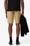 Men's Regular Fit Cotton Bermuda Shorts Men's Bermuda Shorts with Pockets Beige - 2
