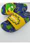 Mersin Md Textile Surprise Dino Figured Non-Slip Children's Slippers - 3