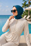 Women's Snap-On Practical Shawl Daily and Sea Pool Swimsuit Cap