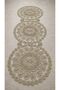 Table Runner, Tablecloth Runner with French Lace Detail, 110 X 37 Cm, Single Piece - 2
