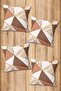 Digital Printed Soft Textured 4-Piece Throw Pillow Cover Set Krl0155 - 2