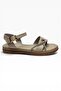 074-26 Skin Stripe Stone Anatomical Women's Sandals - 2