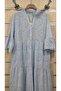 Italian Cotton Scallop Dress - 2