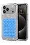 Compatible with iPhone 17 Pro Max / 18 Pro Max - Silvery Hard Non-Yellowing Transparent Case, Phone Grip Vacuum and Slim Cover