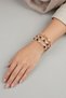 Vip Series A+ Quality Zircon Stone Square Waterway Steel Bracelet Handcuff Bracelet 1 Piece - 7