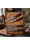4-Piece Kitchen Knife Set with Protective Sheaths, Sharp Blades for Meat, Vegetables and Fruit, Ergonomic Handle Chef Knives for Home Cooking, Culinary Enthusiasts and Professional Chefs - 4
