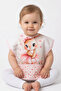 Set of 4 Rabbit-Gazelle-Swan-Cute Bear Short-Sleeved Tie-On Adjustable Liquid-Proof Activity and Feeding Bibs - 2