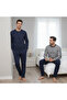 Men's Cotton Bundle and Dowry Set 2-Piece Pajama Set (Al007 V1, Al003 V2) Bb2477 - 3