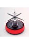 Solar Powered Rotating Auto Aromatherapy Perfume Diffuser, Helicopter Car Air Freshener (Red) - 6