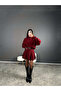 Turtleneck Sweater-Skirt Basic Top-Down Knitwear Set - 7