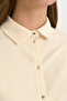Low-Sleeve Comfort Fit Shirt - Butter Yellow - 3