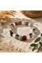 Blk-3027 Chakra Natural Stone Flexible Bracelet |   Eos Collective