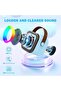 Karaoke Machine for Kids Adults, Mini Portable Bluetooth Speaker with 1 Wireless Microphone (Blue) - 2