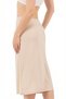 Women's Viscose Fabric Below Knee Long Skirt Dress Lining Underskirt Petticoat Skin - 4