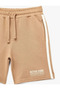 Beli Lace-Up Pocketed Cotton Shorts - 3