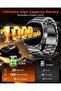 Military Smart Watch for Men - 1000mAh Battery, 2 Straps, 1.52" HD Rugged Smartwatch with BT Calling - 2