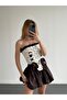 Polka Dot Corset Bustier & Balloon Skirt Set - 2
