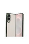 Samsung Galaxy S25 Compatible Silicone Case with Edge Lens - Green - 5