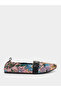 Pink Jacquard Floral Ballerina