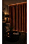 Premium Tile Blackout Background Curtain Heat and Sound Insulating Single Piece - 2