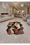 Sdt Shape Theme Patterned Modern Woven Base Decorative Carpet Sdt1657 - 3