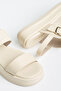 Women's Double-Strap Buckle Detailed Casual Sandals - 3