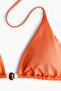 Padded triangle bikini top - 6