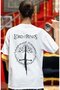 Legendary Movie the Lord of the Rings Back Printed Unisex Oversize T-Shirt - 3