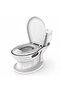 Toddler Potty Training Toilet - Realistic Flushing Sound, Soft Seat & Removable Pot